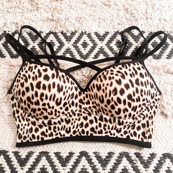 PINK Victoria's Secret Other - 3/$25🪴 Victoria’s Secret PINK Cheetah Push-Up Bra